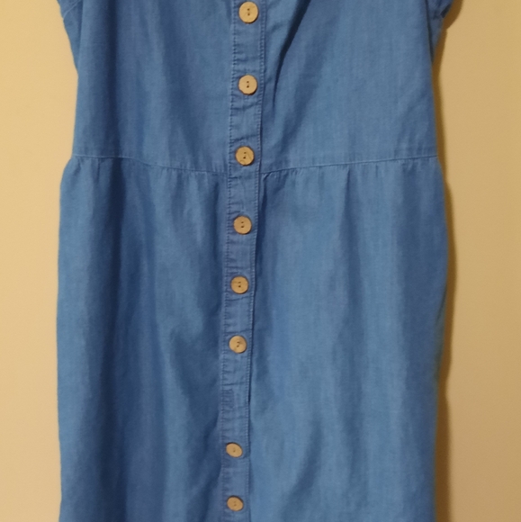 Vintage Denim Summer Short  Dress..Size Medium - Picture 10 of 13